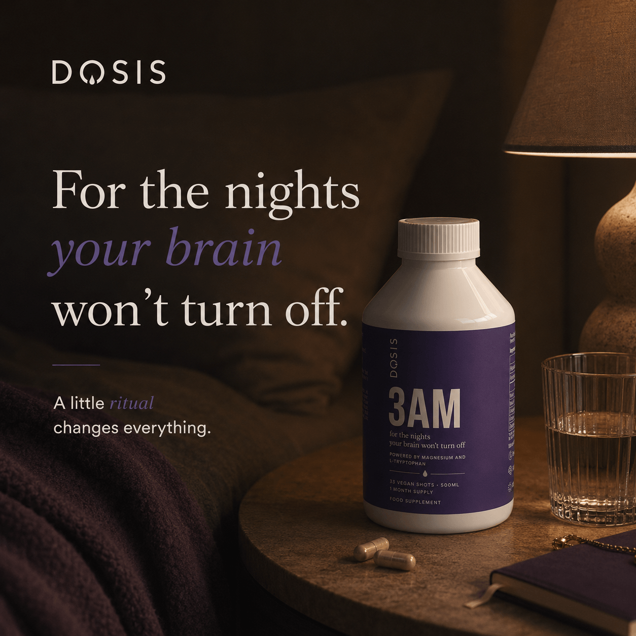 3AM Dosis | Para cuando tu cuerpo quiere dormir, pero tu mente no
