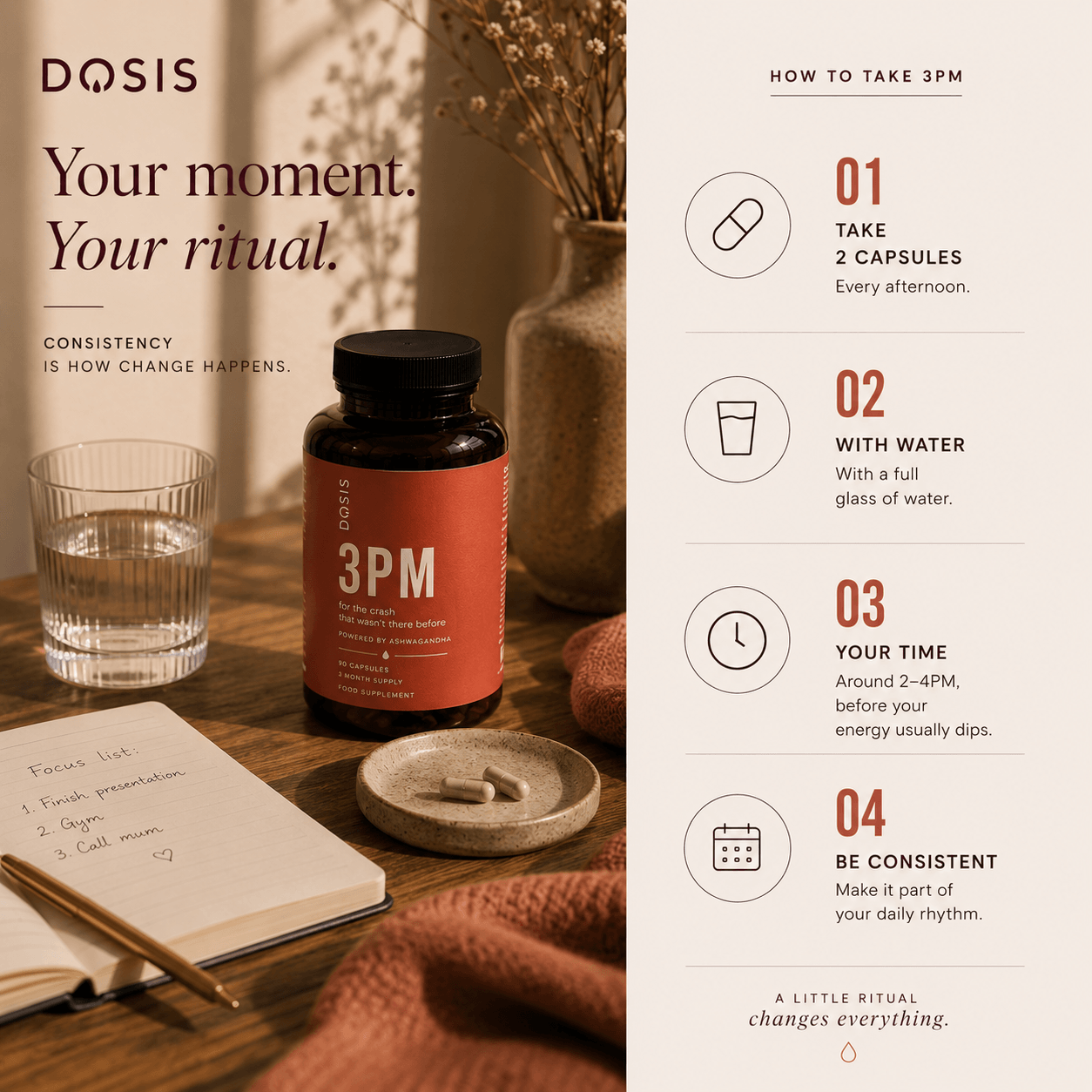 3PM Dosis | Para cuando la energía deja de seguirte el ritmo