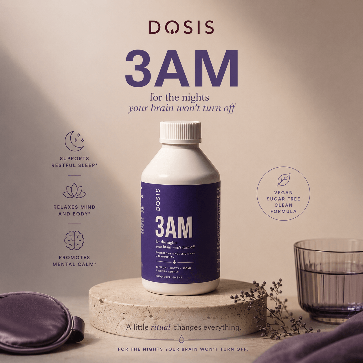 3AM Dosis | Para cuando tu cuerpo quiere dormir, pero tu mente no